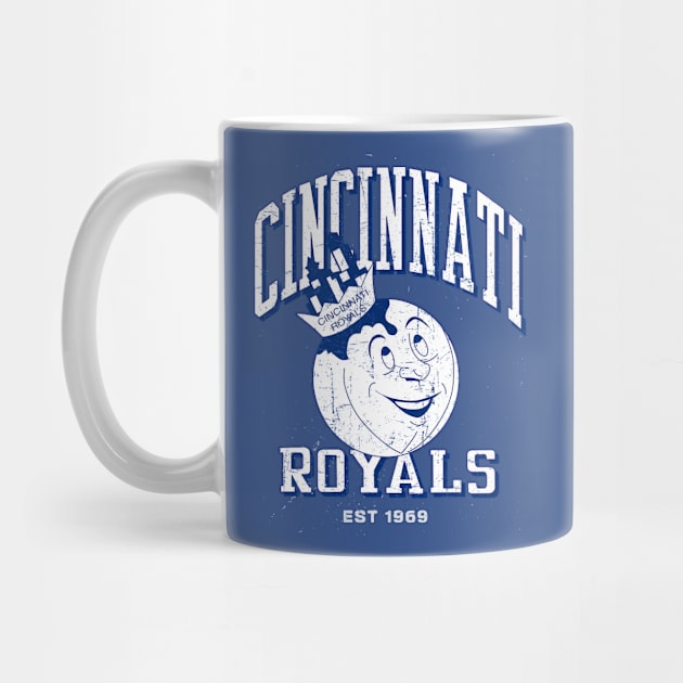 Vintage Cincinnati Royals by AksarART